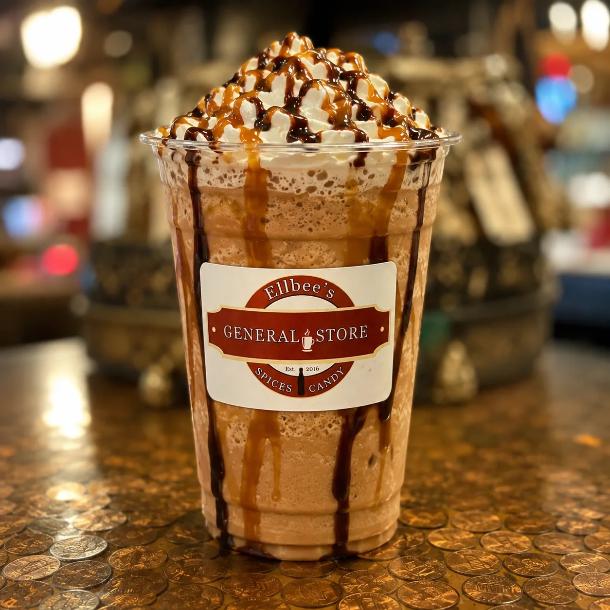 Caramel Mudslide Frappe