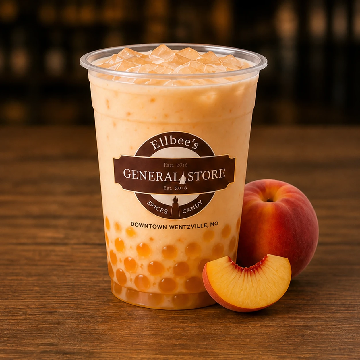 Millions of Peaches Bubble Tea