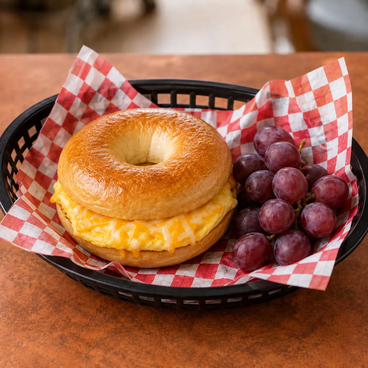 Bagel, Egg, Meat & Cheese