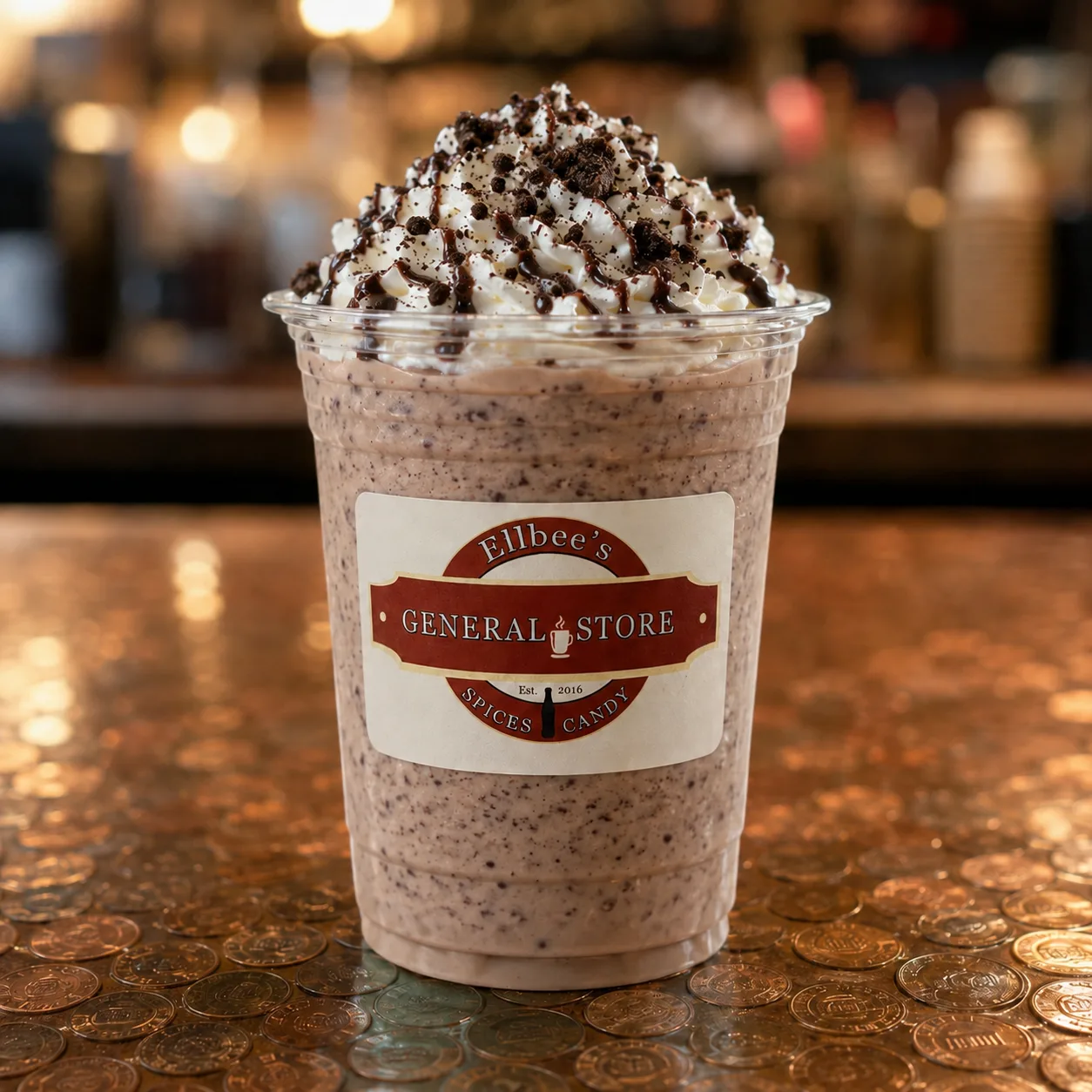 Cool Thin Mint Frappe